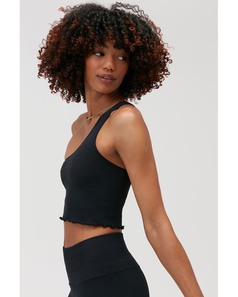 Spiritual Gangster Selene Seamless Heathered Triangle Bra Top - HO2367 -  Dancewear Centre