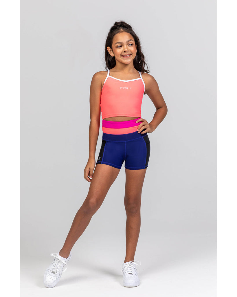 Sylvia P Court Side Shorts - Girls - Black - Dancewear Centre