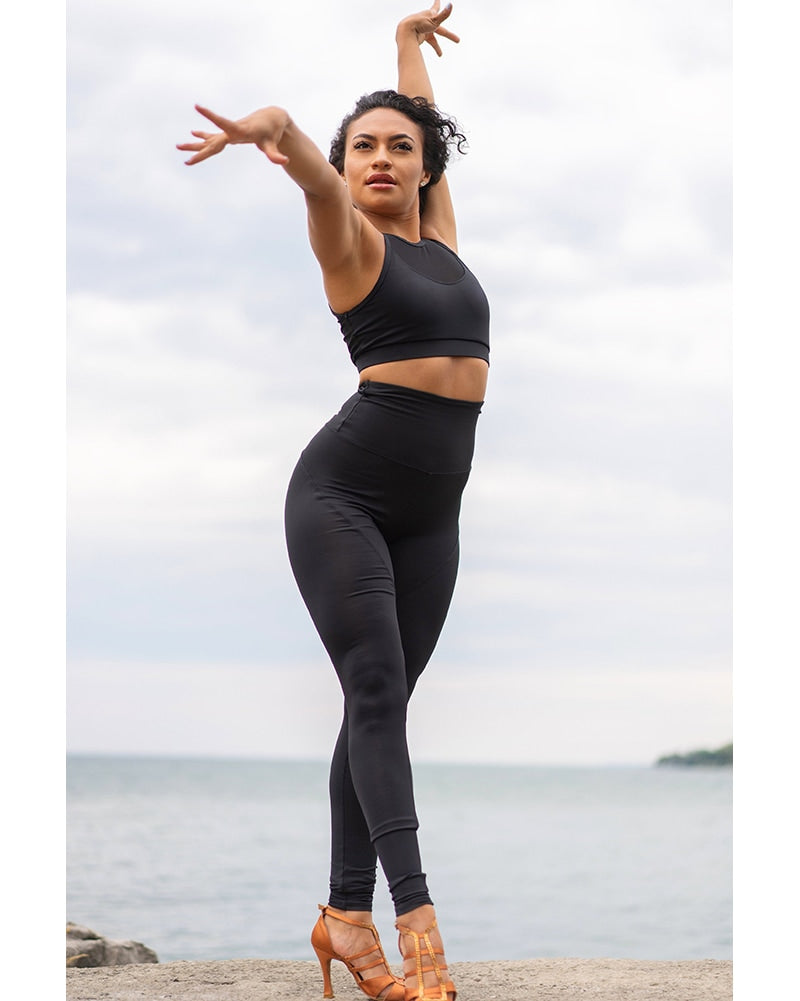 Nux Active Tasha Legging - P4042 Womens - Black - Dancewear Centre