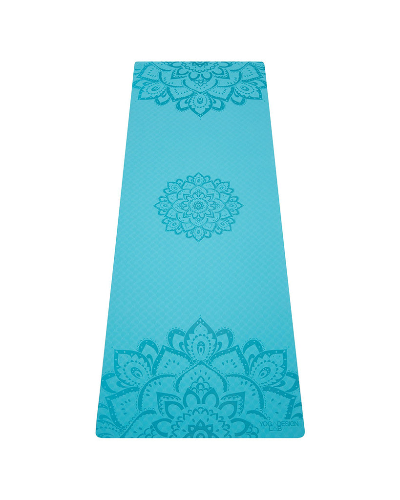 Yoga Mat Bag - Mandala Charcoal - Best For Travel To Studio or Gym