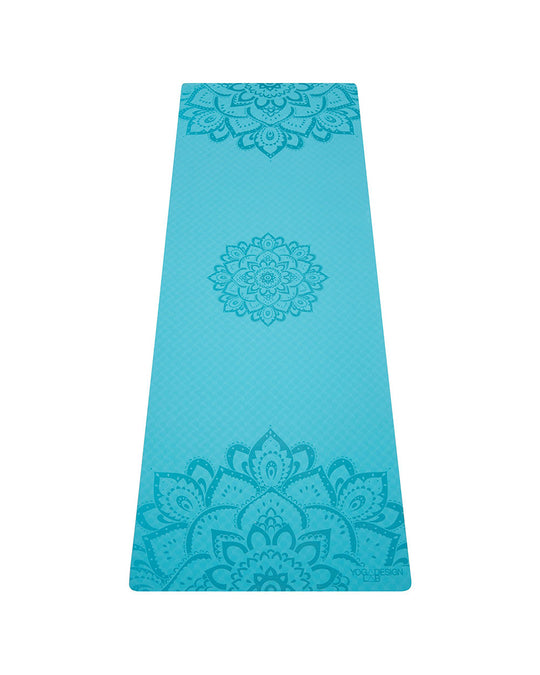 Yoga Design Lab Cork Travel Yoga Mat 1.5mm - Mandala White - Dancewear  Centre