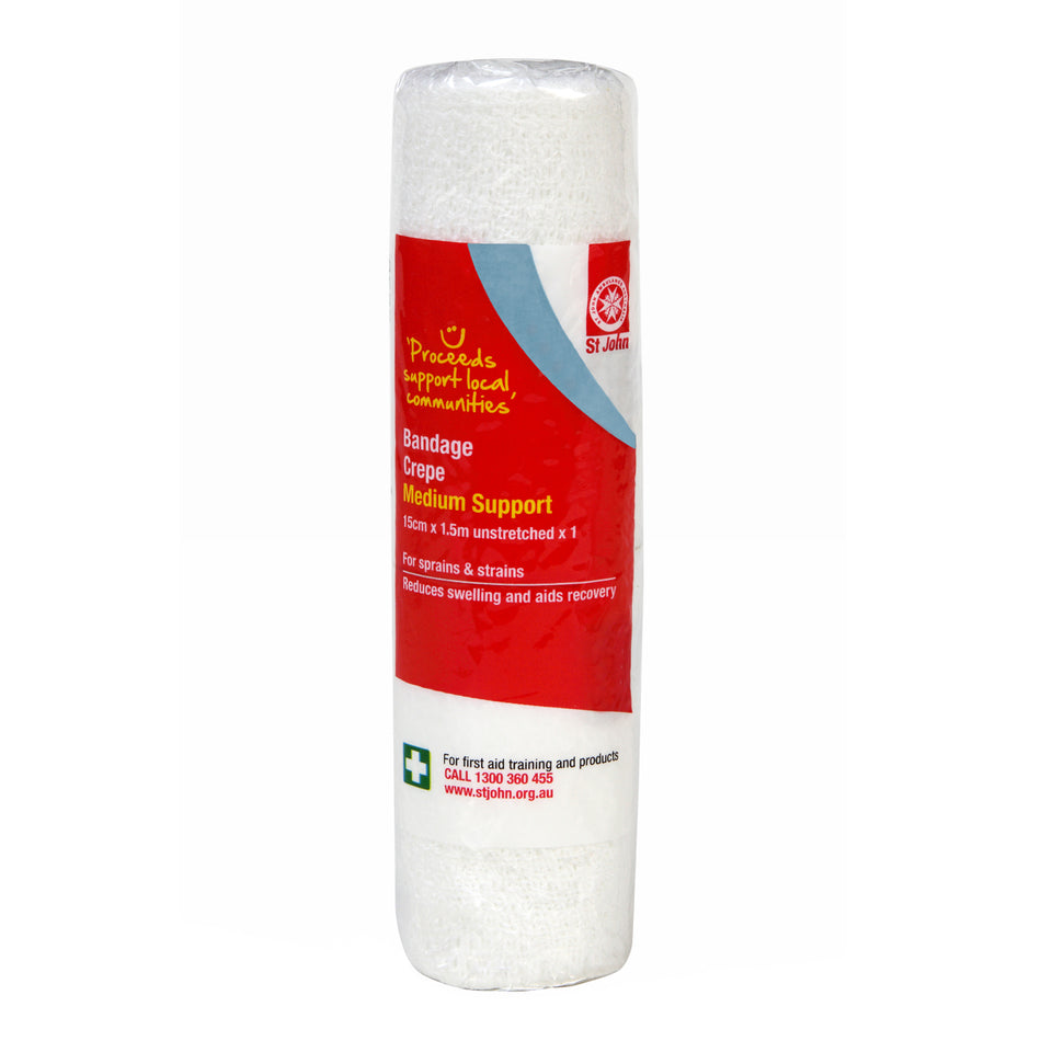 Crepe Bandage - 10cm x 1.5m – St John Ambulance National Online Shop