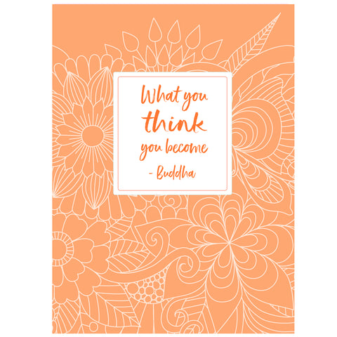 buddha quote notebook