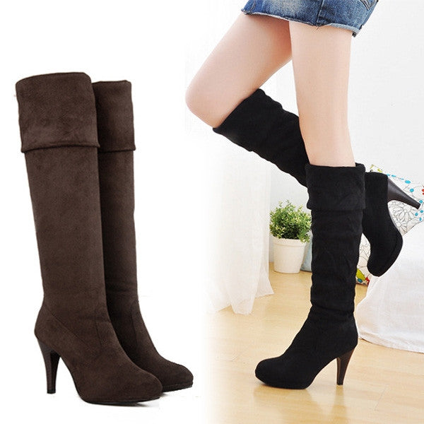 long boots for winter