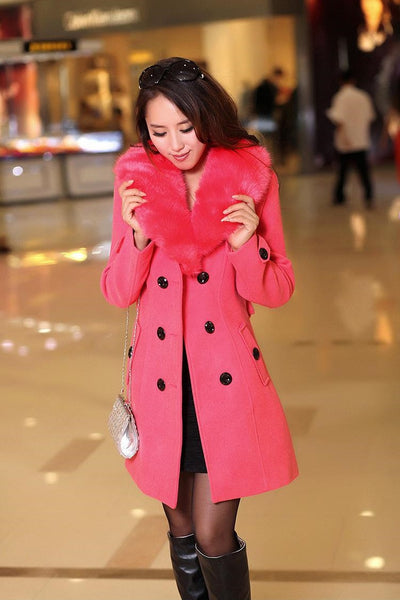 plus size pink trench coat