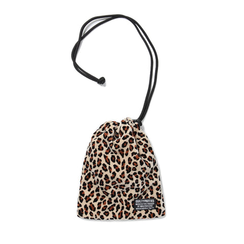 WACKO MARIA | LEOPARD VELOR SHOULDER PORCH 23FW-WMA-BG09