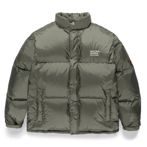 WACKO MARIA | NANGA / DOWN JACKET 23FW-WMO-NA04 GrayGreen Front