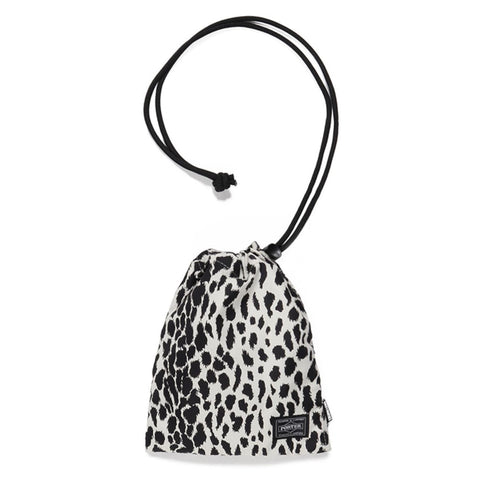 Image of WACKO MARIA | PORTER / LEOPARD SHOULDER POUCH (TYPE-2) 23SS-WMA-BG02