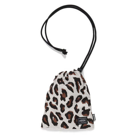 Image of WACKO MARIA | PORTER / LEOPARD SHOULDER POUCH (TYPE-3) 23SS-WMA-BG03