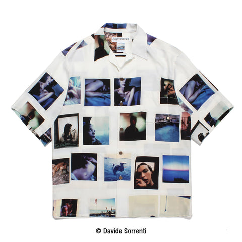 Image of WACKO MARIA | DAVIDE SORRENTI / HAWAIIAN SHIRT TYPE-2 DAVIDESORRENTI-WM-HI02 white