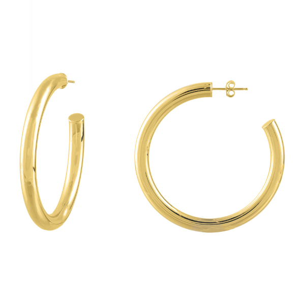 20 Pairs (40 Pcs) Antique Gold Hoops For Earring Making 35mm at Rs 78.00, Hoop Earring