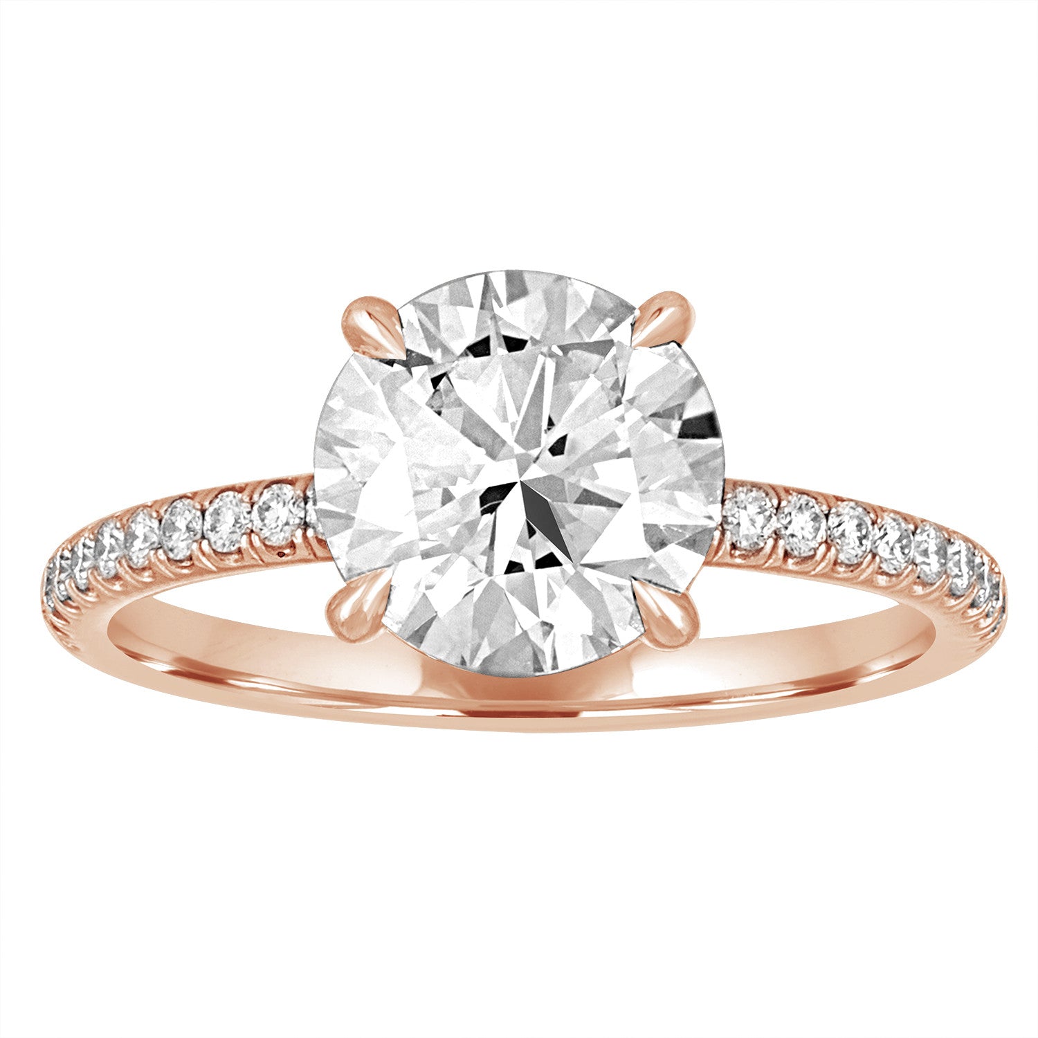 Classic Pave Engagement Ring