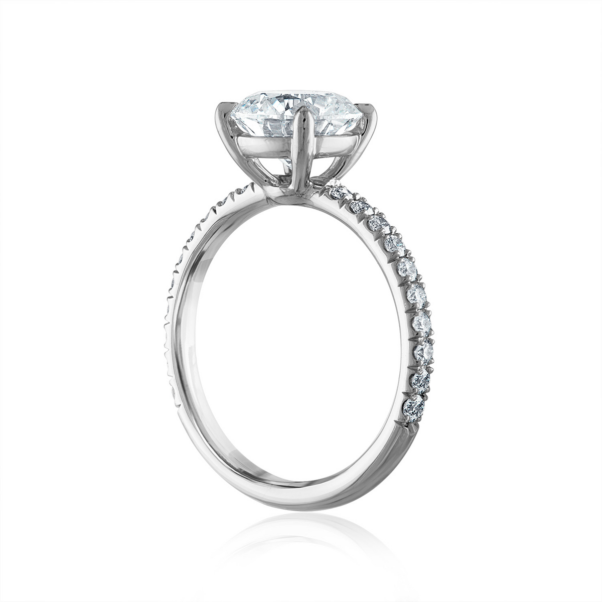 Pave Engagement Ring – Stephanie Gottlieb