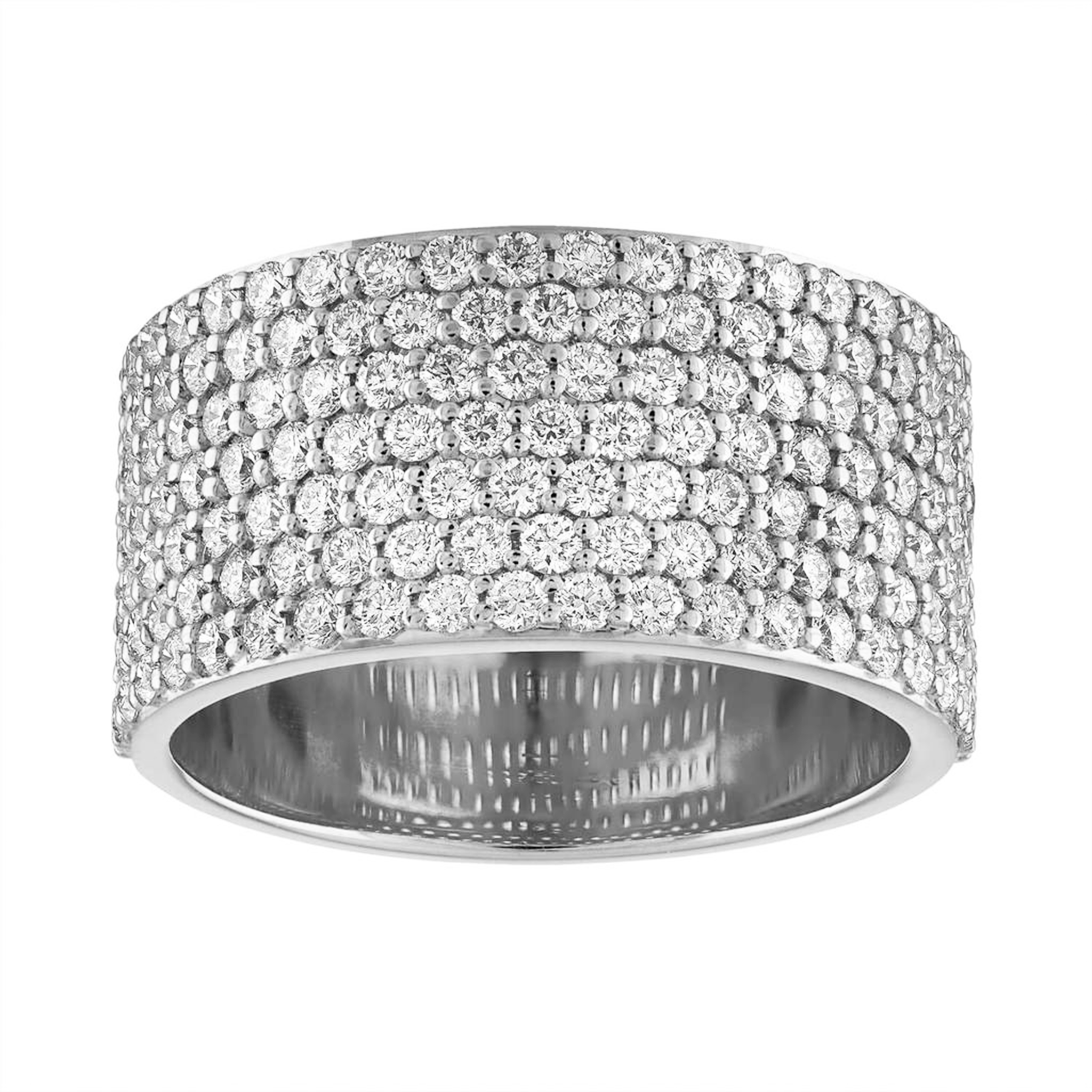 Wide Diamond Cigar Band – Stephanie Gottlieb