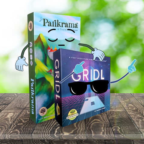 Parikrama and GridL board games