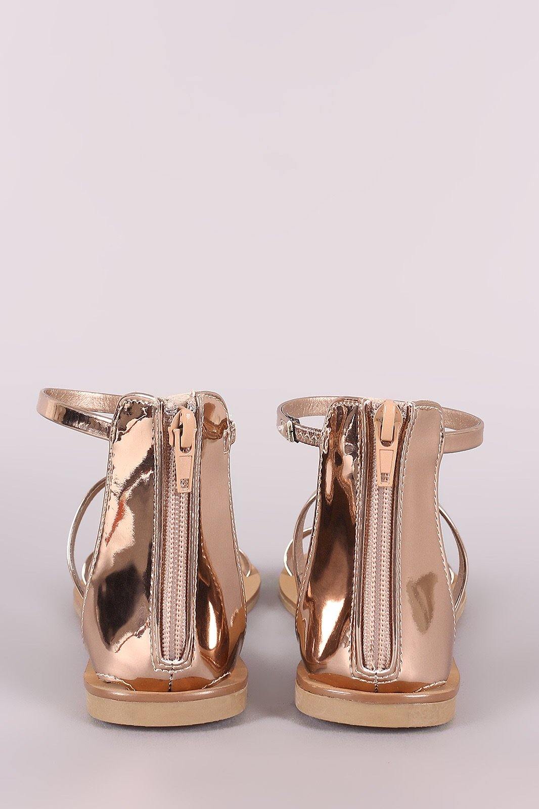 rose gold sandal