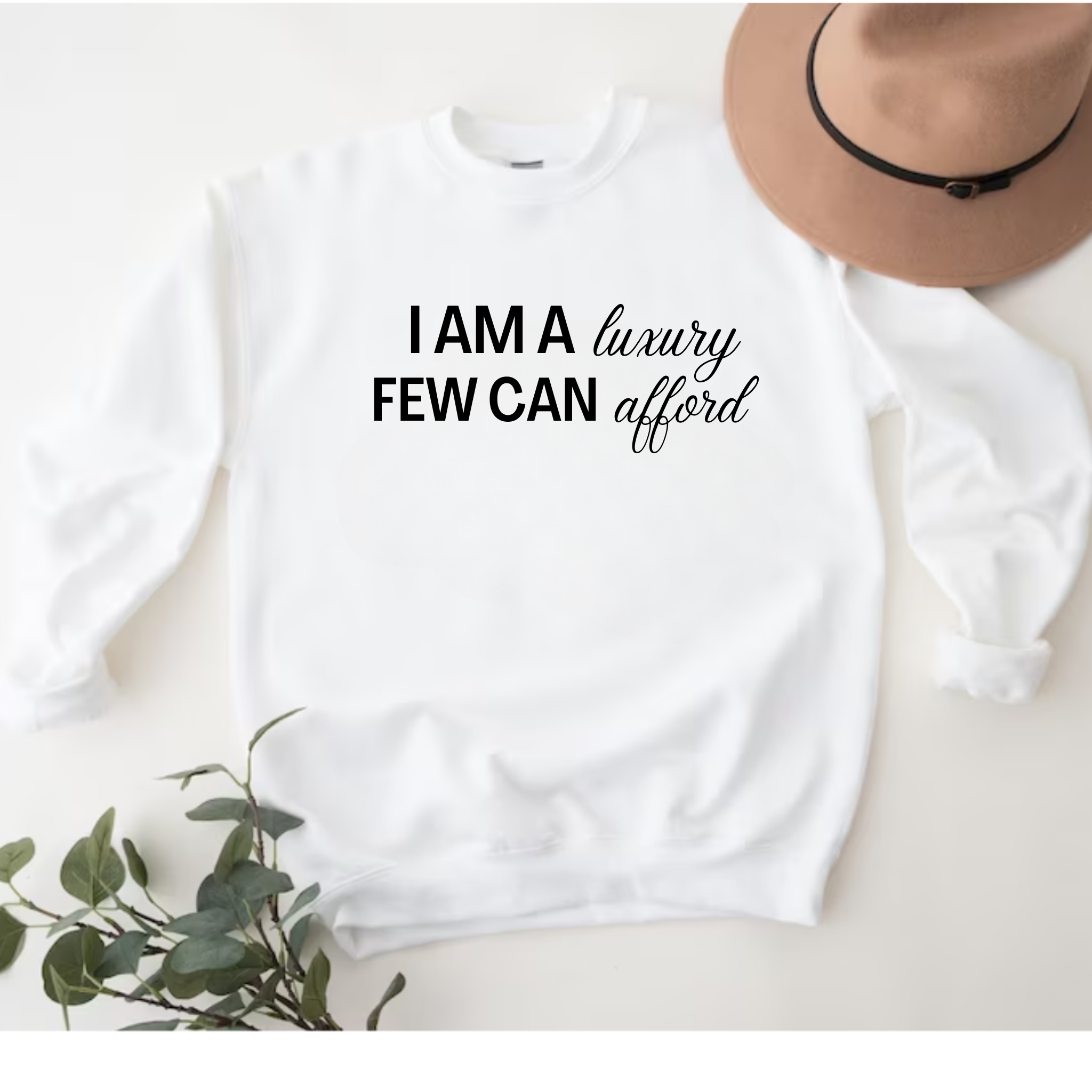 I Am A Luxury Crewneck Sweater