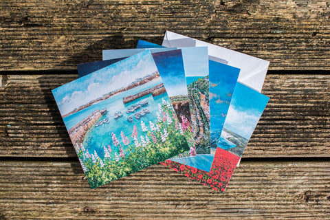 Cornwall Artist Cornish Greeting Cards Eyvean Printers Newquay