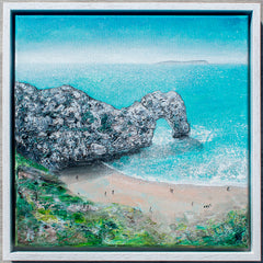 Lulworth Cove Dorset British Artist Diane Griffiths