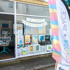 Colour and Space Gallery One Year Anniversary Perranporth Art