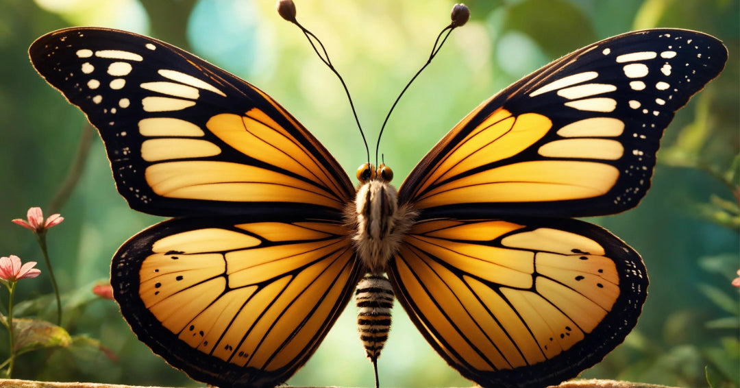 butterflies can hear because of their sensory cells