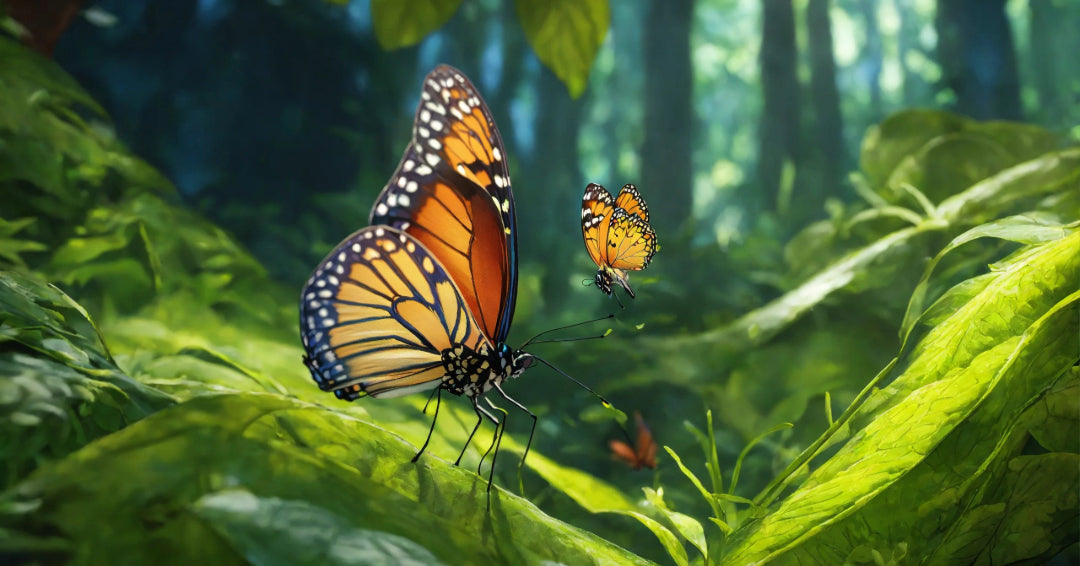 epehemeral lifespan affects how butterflies mate