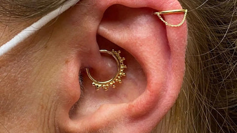 daith piercing ear