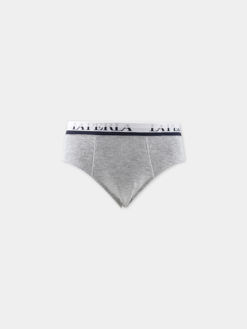 Grey knickers for boy with logo