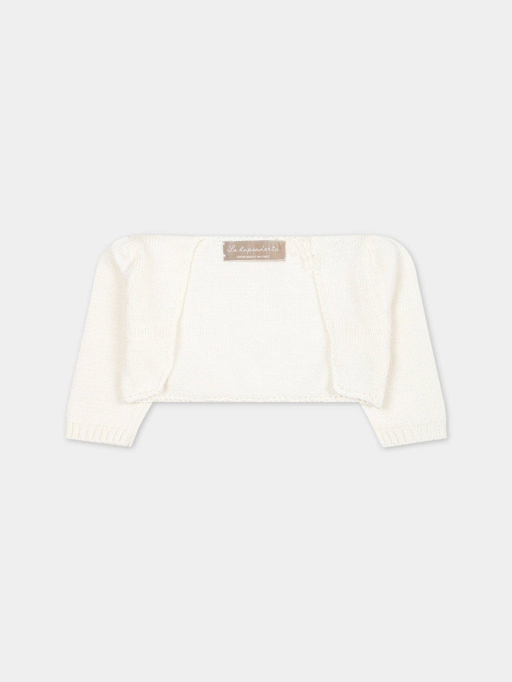 Cardigan blanc pour bébé fille