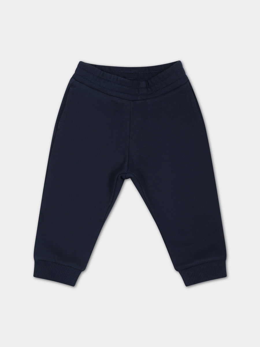Pantaloni blu per neonato
