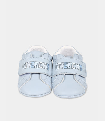 Logo Leather Sneakers In White Givenchy Kids Mytheresa, 55% OFF