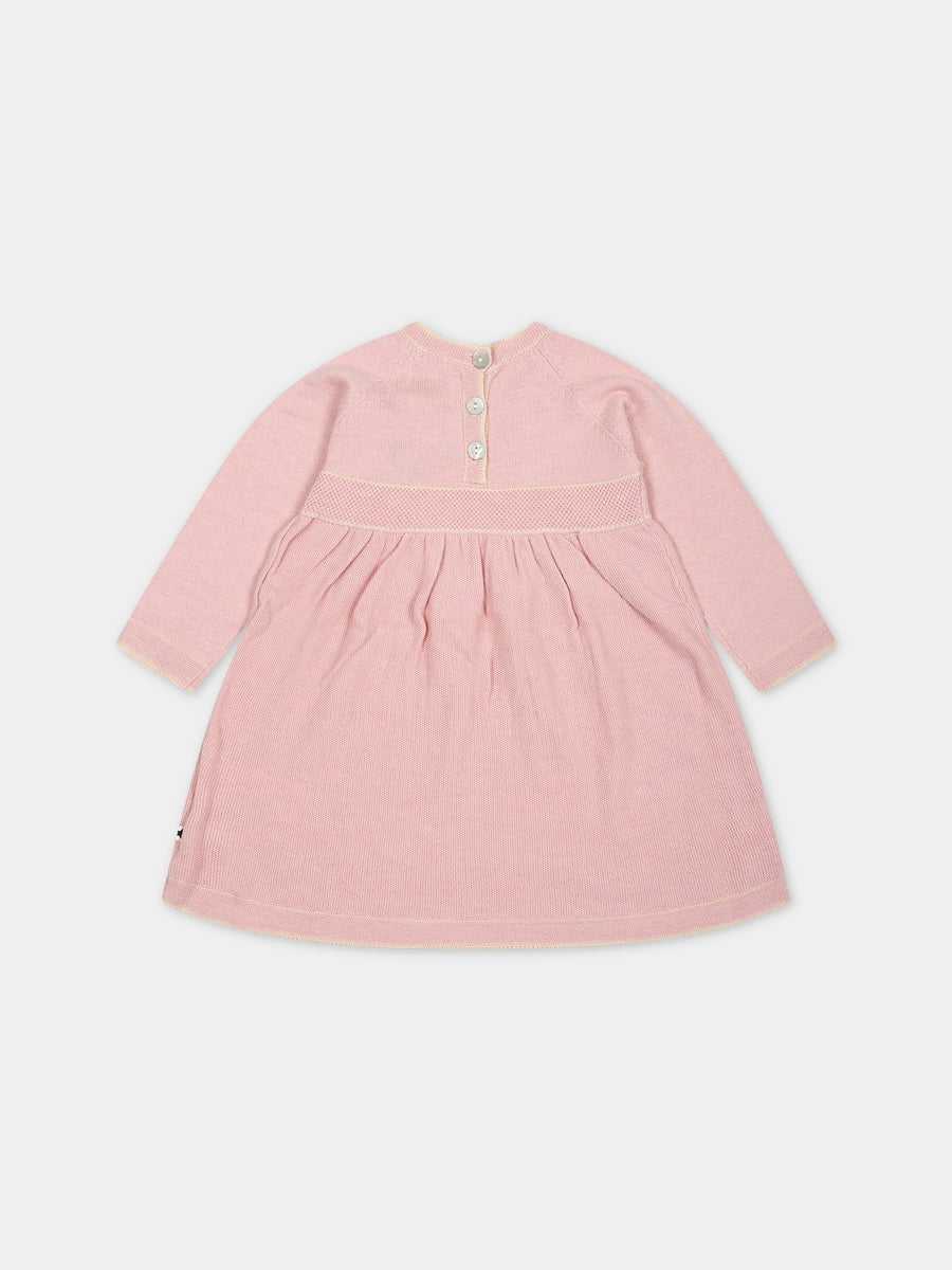 ▷ Vestito rosa per neonata Molo