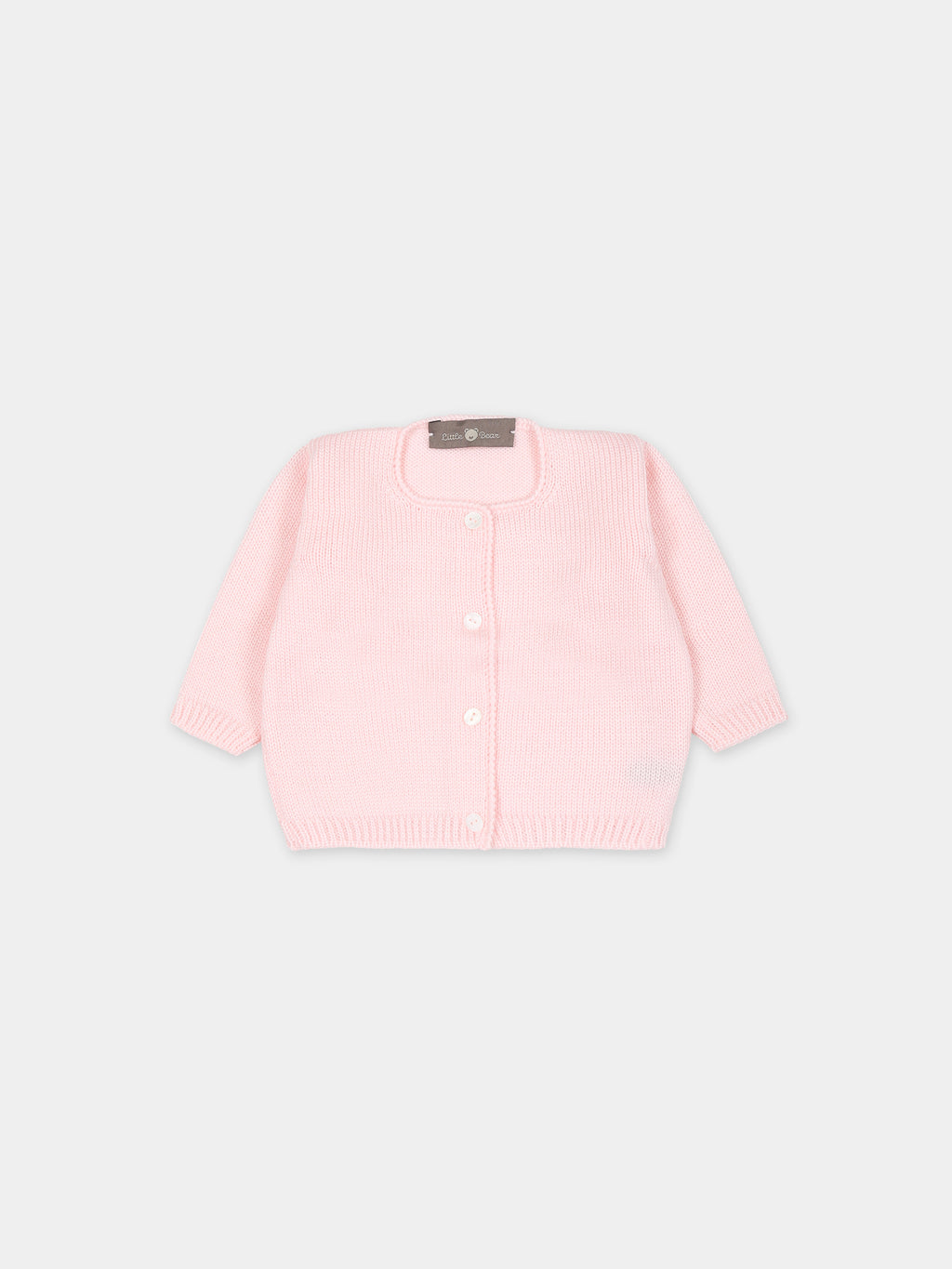 Cardigan rose pour bébé fille