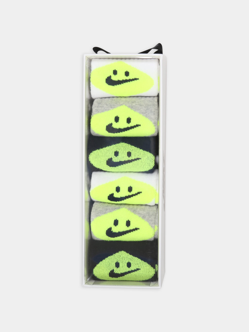 Multicolor set for boy with smiley