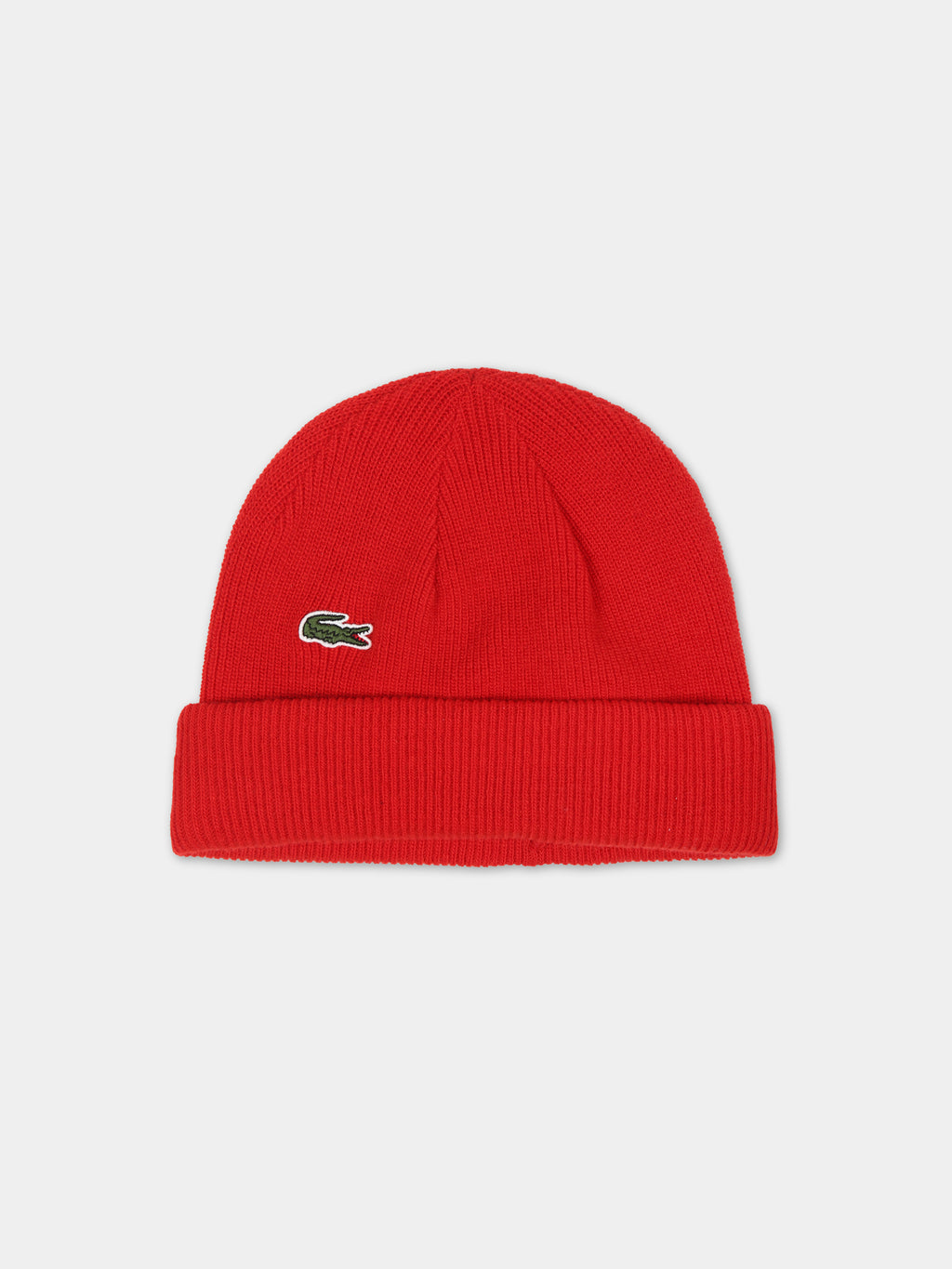 Red hat for boy with patch of the iconic logo
