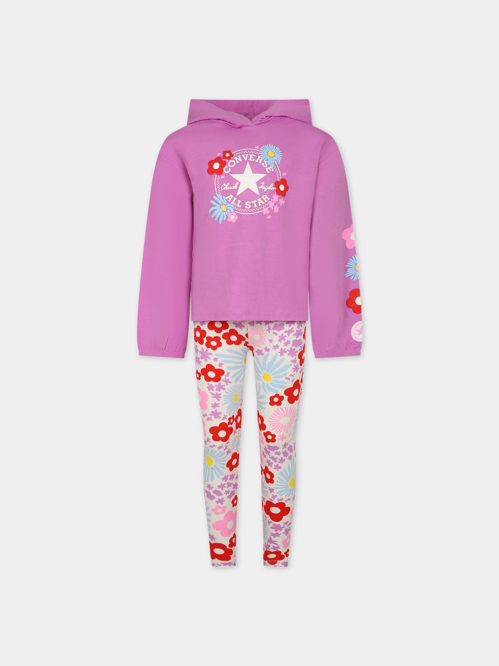 Multicolor sports suit for girl