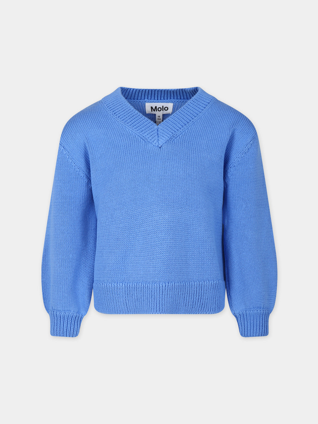 Light blue sweater for girl