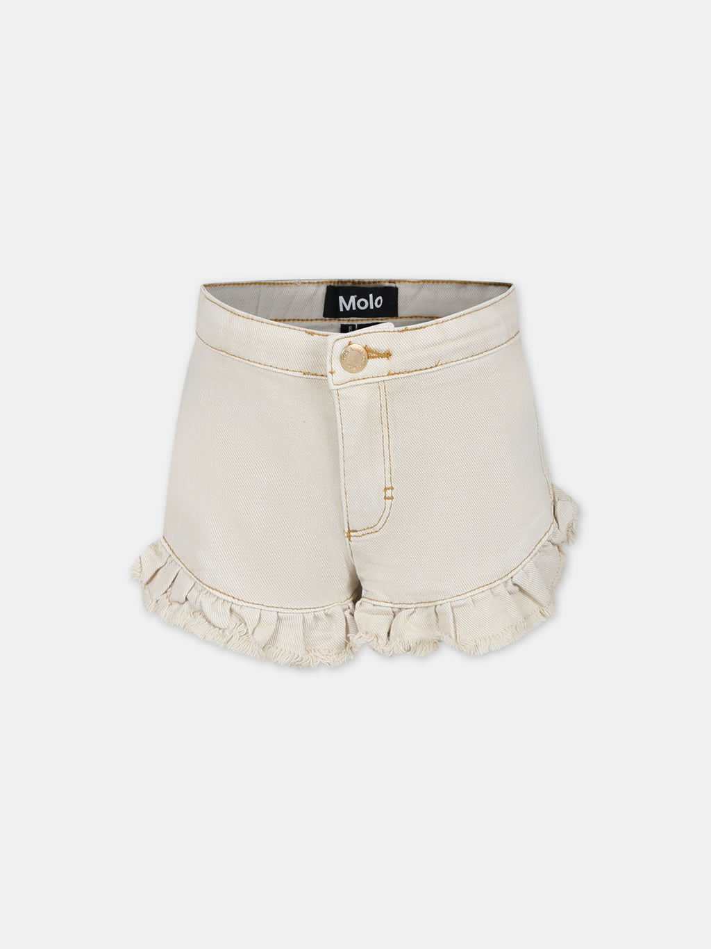 Beige shorts for girl