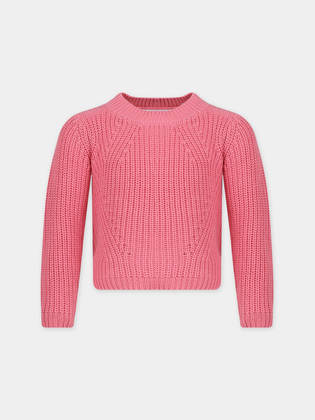 Fuchsia sweater for girl