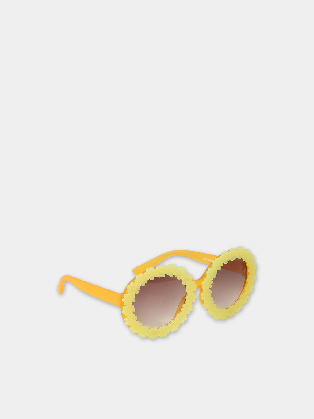 Yellow Silly sunglasses for girl