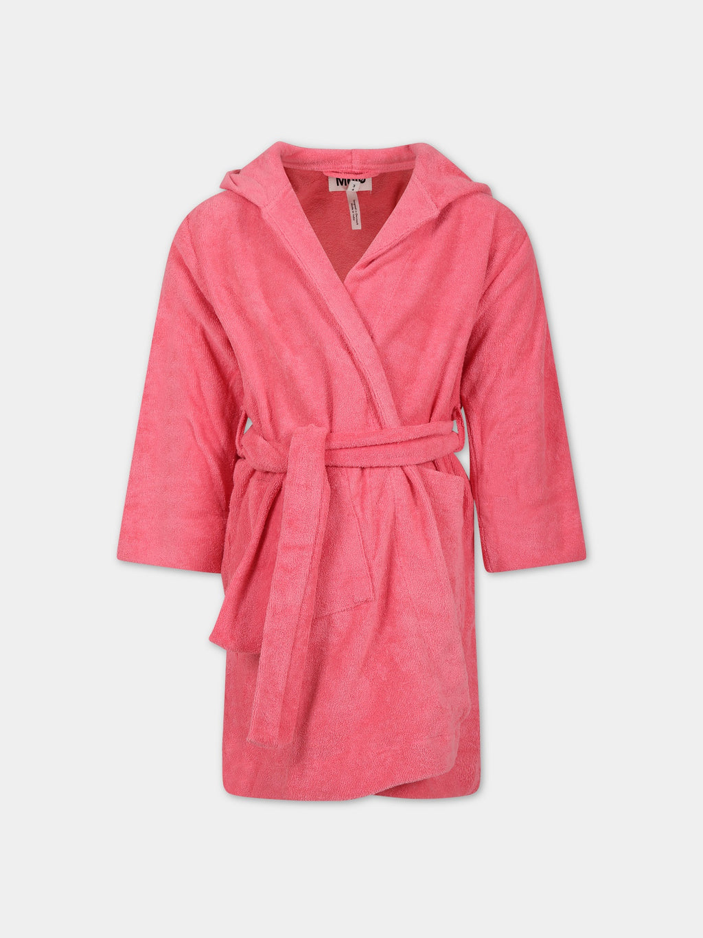 Pink dressing gown for girl