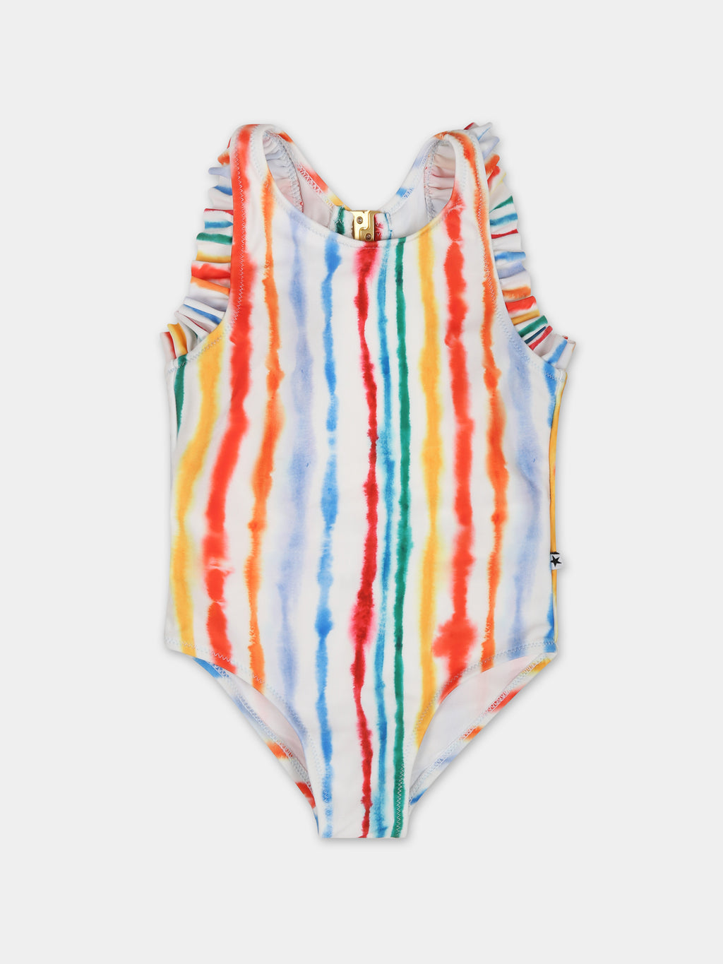 White swimsuit for baby girl