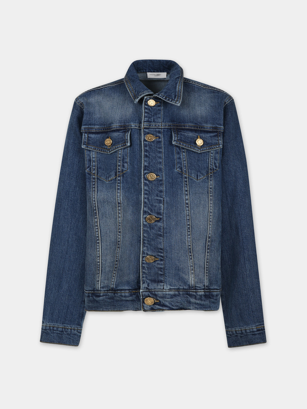 Veste bleue pour enfants avec logo