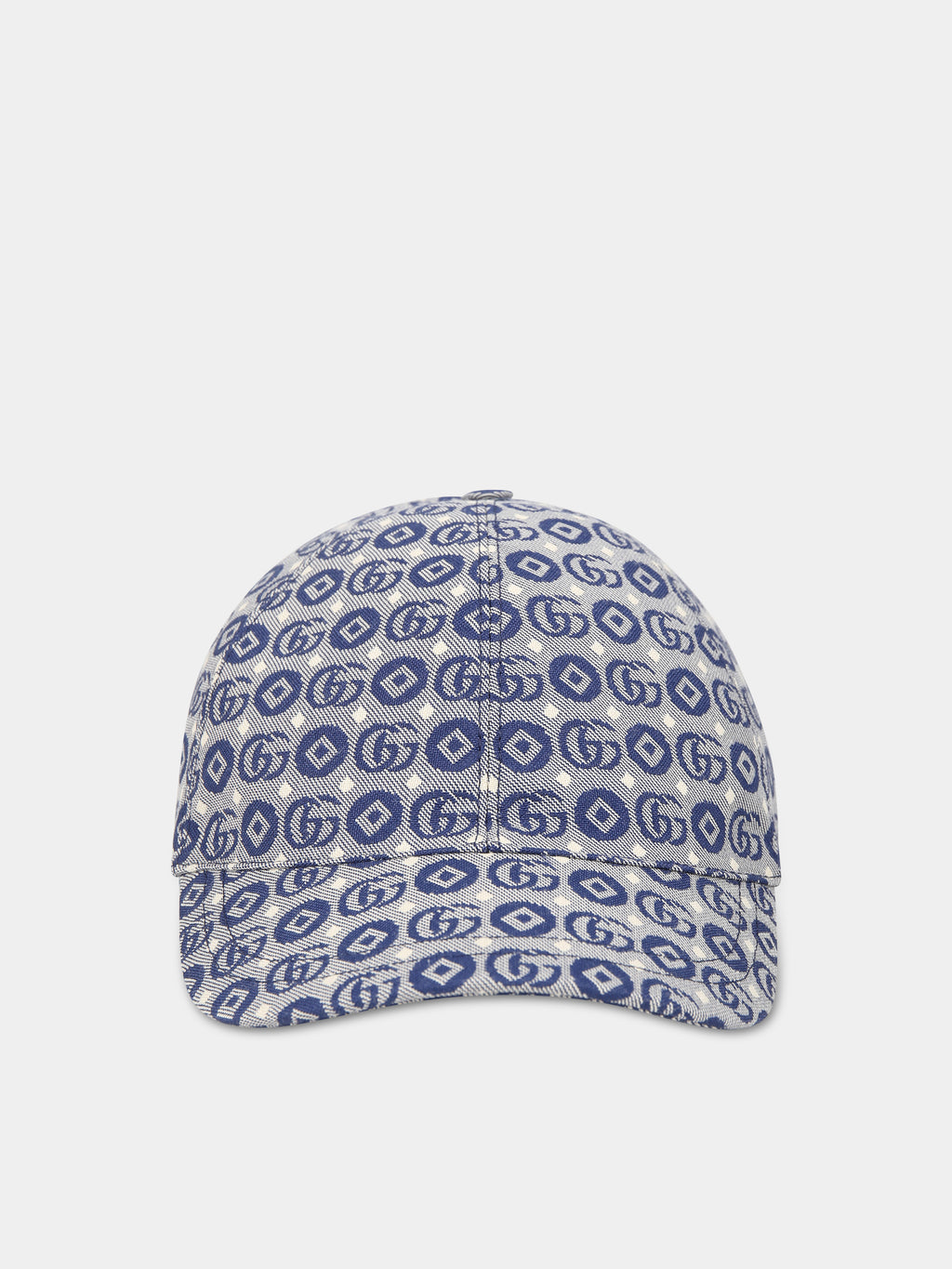 Blue hat for kids with double g