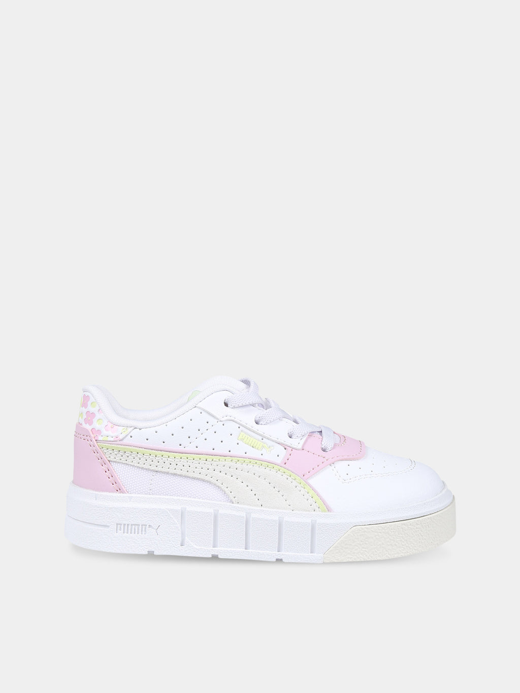 Sneakers basse bianche Cali per bambina