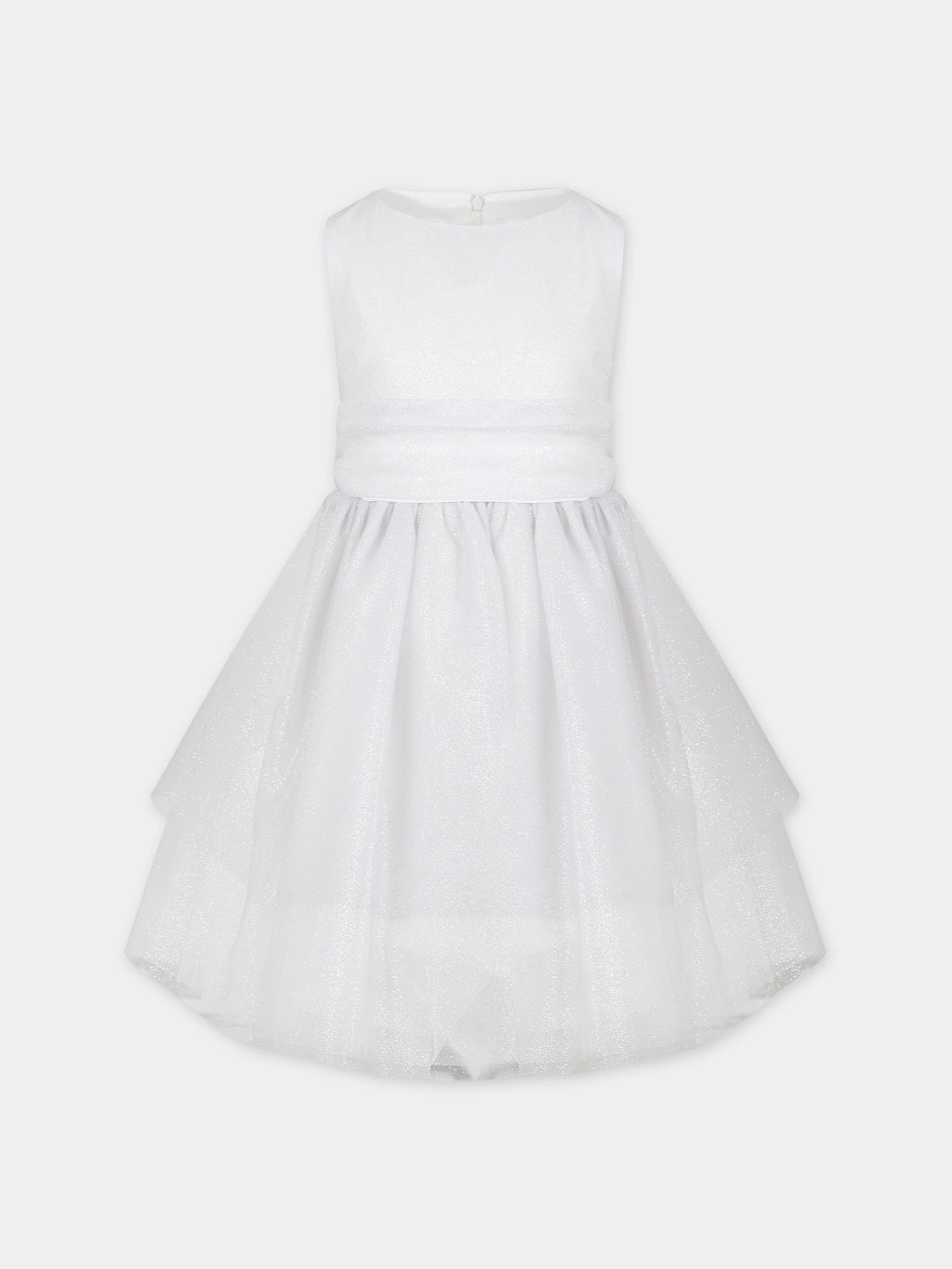 Robe argentée pour fille