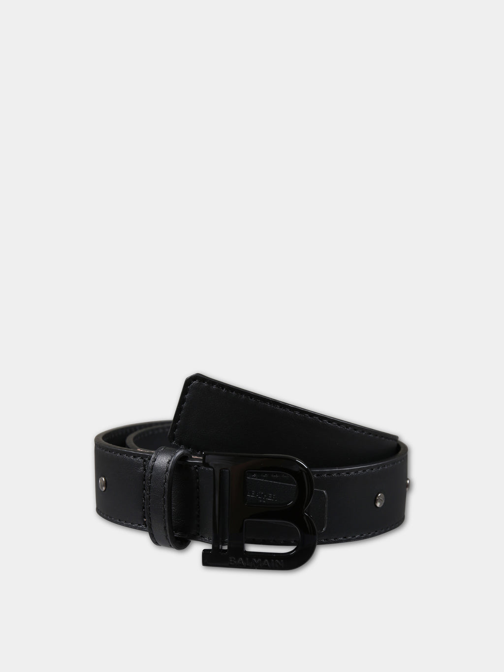 Ceinture noire pour enfants avec logo