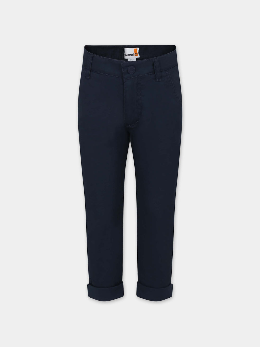 Blue casual trousers for boy