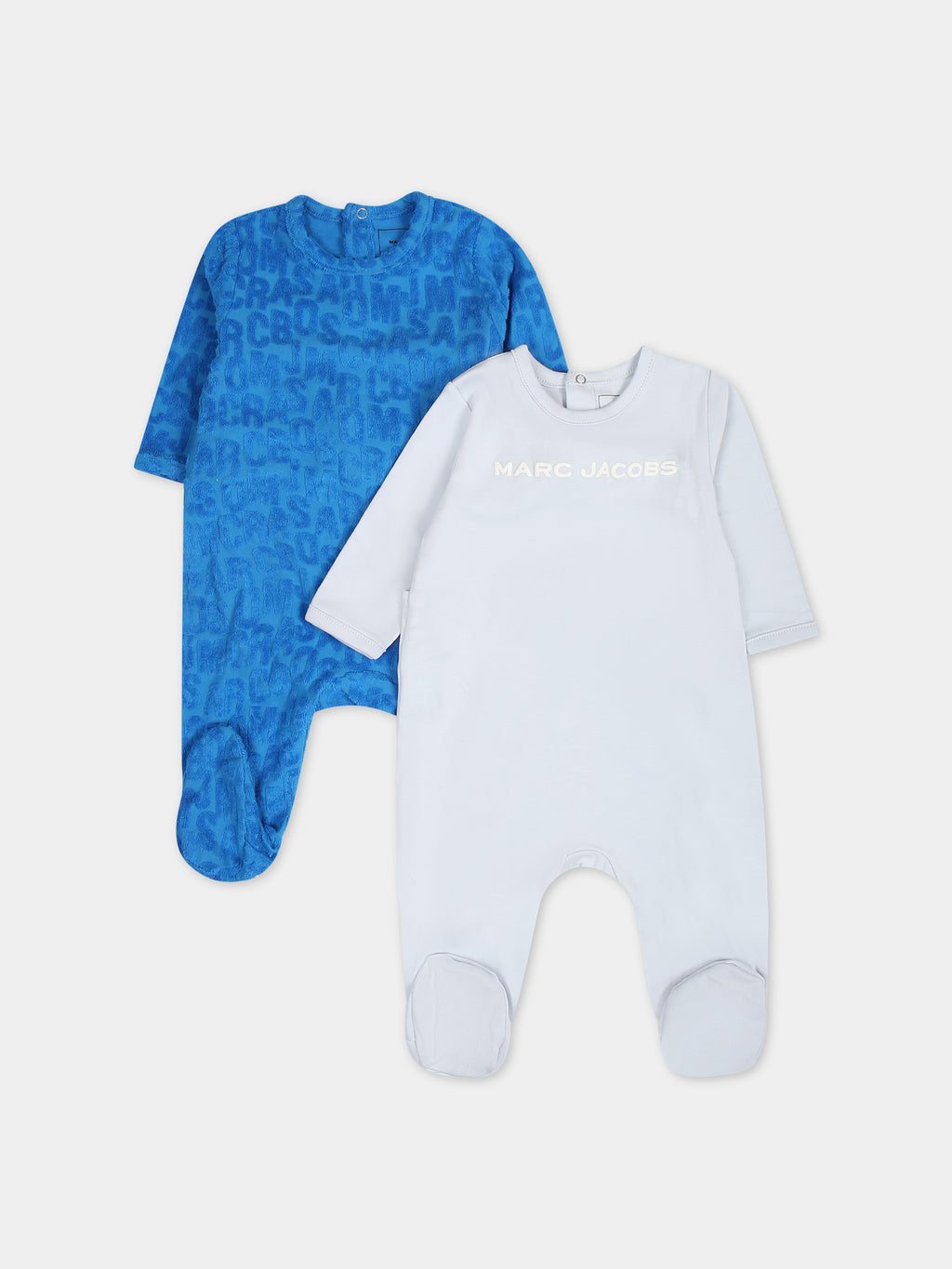 Multicolor set for baby boy with logo