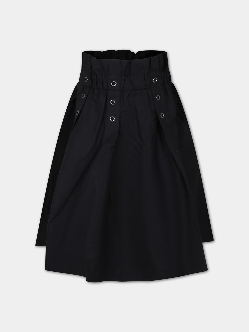 Black casual skirt for girl